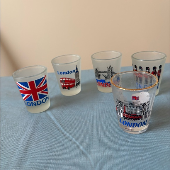 London Shot Glass Set - NEW Multicolor - Picture 2 of 7